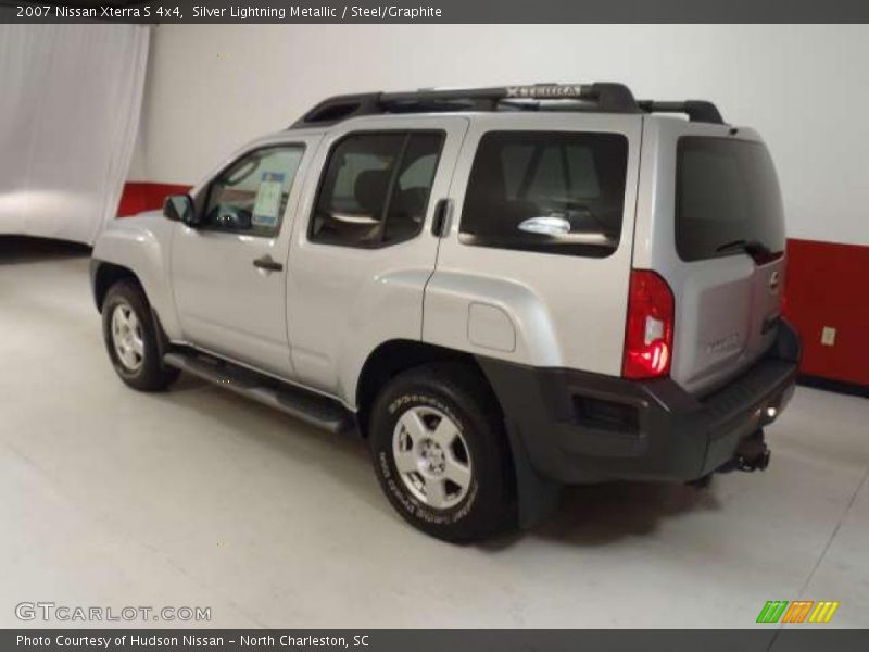 Silver Lightning Metallic / Steel/Graphite 2007 Nissan Xterra S 4x4