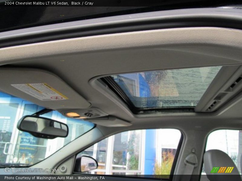 Black / Gray 2004 Chevrolet Malibu LT V6 Sedan