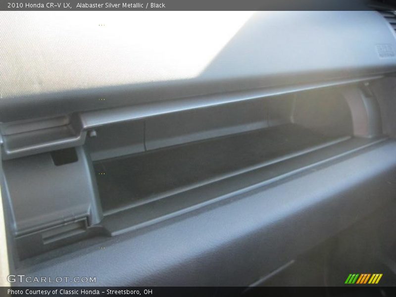 Alabaster Silver Metallic / Black 2010 Honda CR-V LX