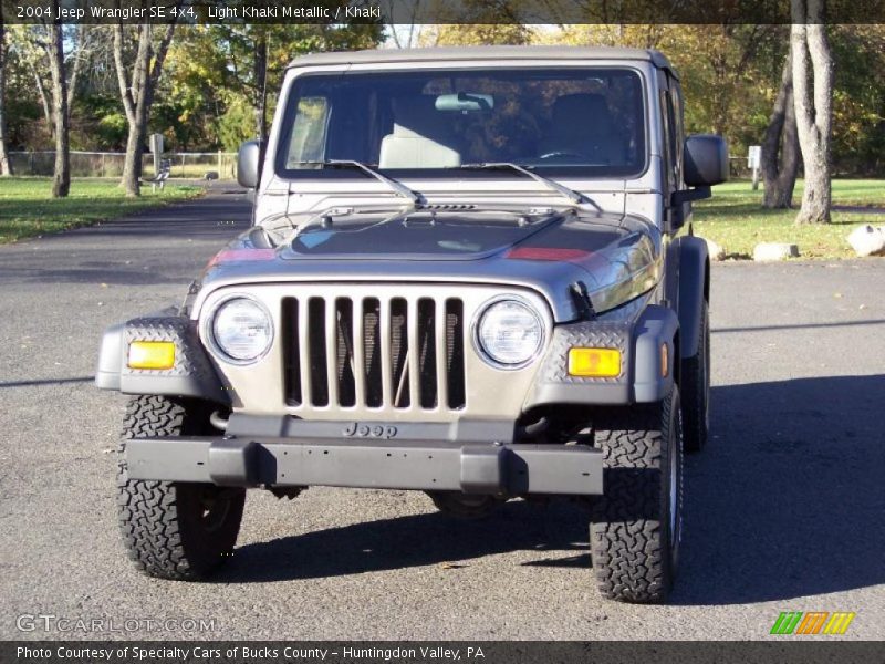 Light Khaki Metallic / Khaki 2004 Jeep Wrangler SE 4x4