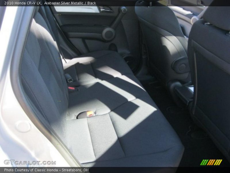Alabaster Silver Metallic / Black 2010 Honda CR-V LX