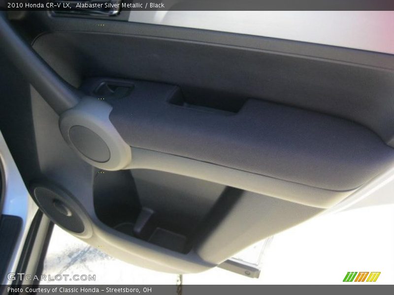 Alabaster Silver Metallic / Black 2010 Honda CR-V LX
