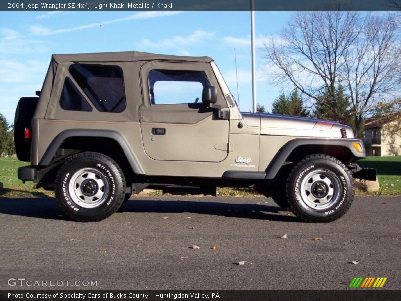  2004 Wrangler SE 4x4 Light Khaki Metallic