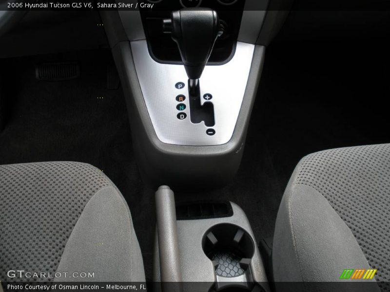 Sahara Silver / Gray 2006 Hyundai Tucson GLS V6