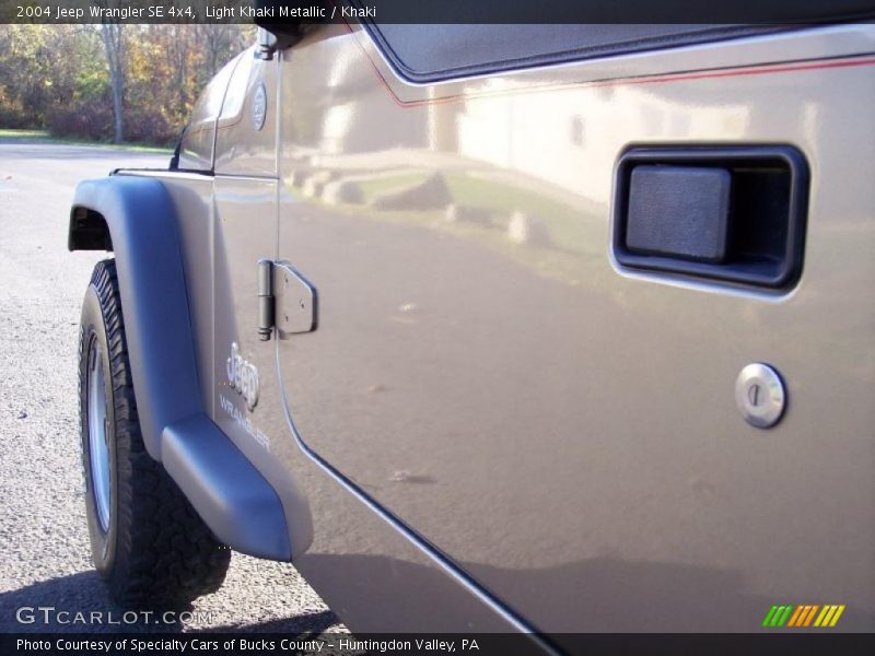 Light Khaki Metallic / Khaki 2004 Jeep Wrangler SE 4x4