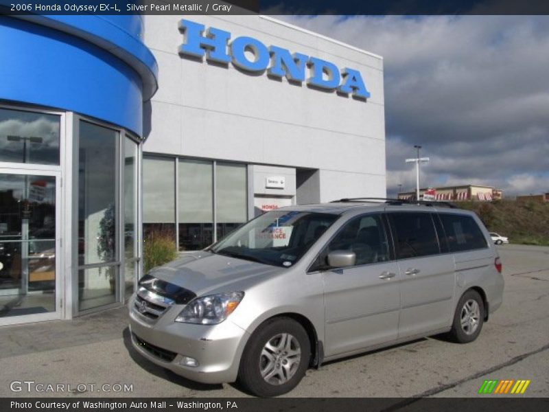 Silver Pearl Metallic / Gray 2006 Honda Odyssey EX-L