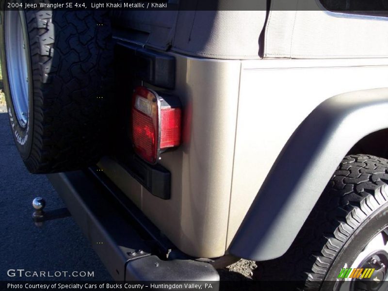 Light Khaki Metallic / Khaki 2004 Jeep Wrangler SE 4x4