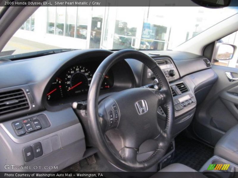 Silver Pearl Metallic / Gray 2006 Honda Odyssey EX-L