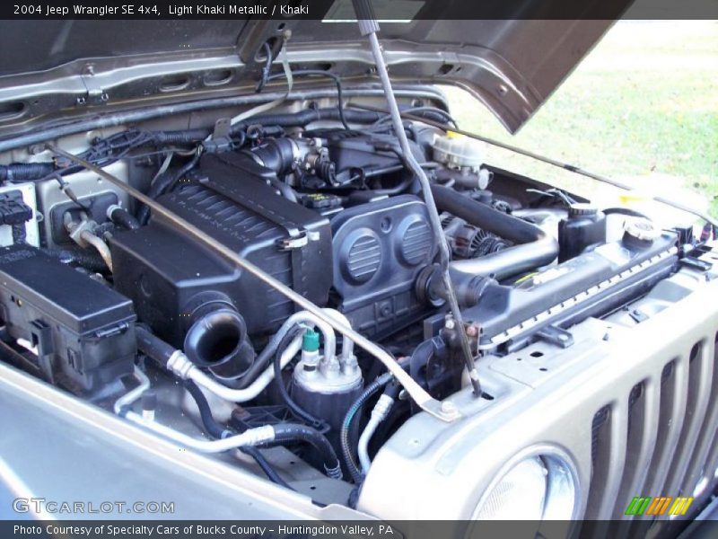  2004 Wrangler SE 4x4 Engine - 2.4 Liter DOHC 16-Valve 4 Cylinder