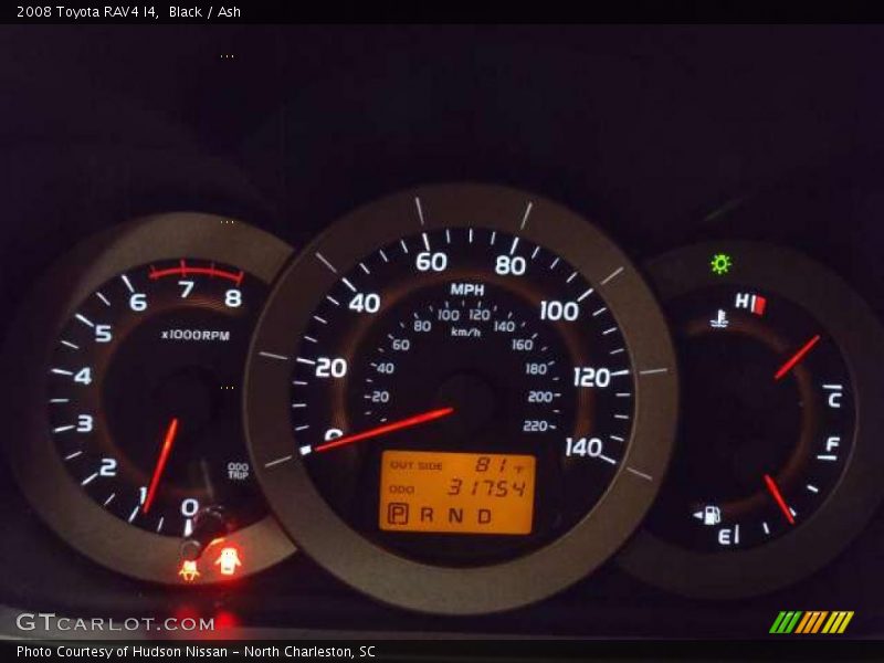 Black / Ash 2008 Toyota RAV4 I4