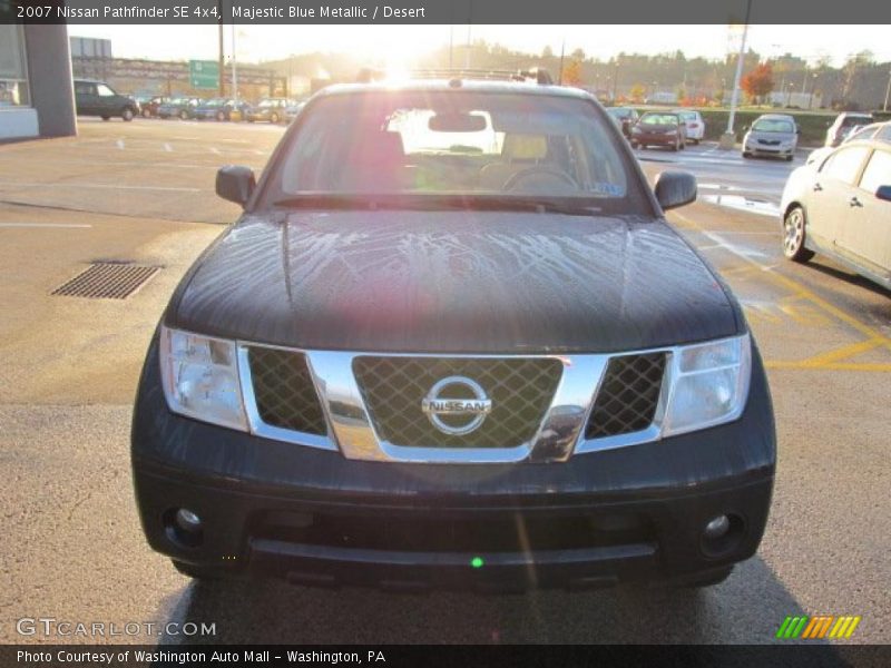 Majestic Blue Metallic / Desert 2007 Nissan Pathfinder SE 4x4