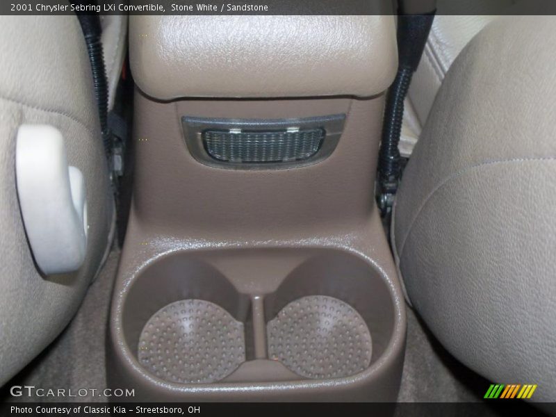 Stone White / Sandstone 2001 Chrysler Sebring LXi Convertible