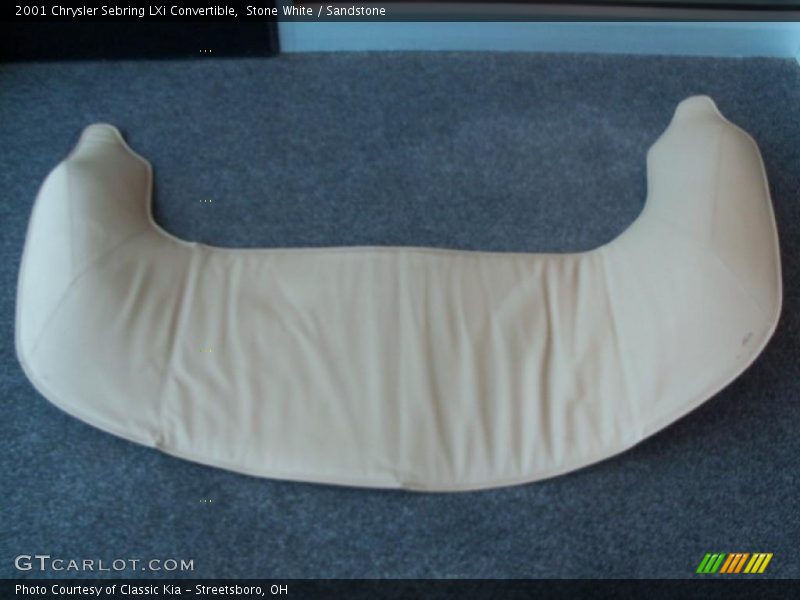 Stone White / Sandstone 2001 Chrysler Sebring LXi Convertible