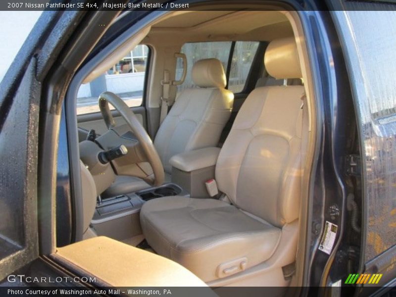Majestic Blue Metallic / Desert 2007 Nissan Pathfinder SE 4x4