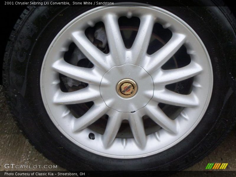  2001 Sebring LXi Convertible Wheel