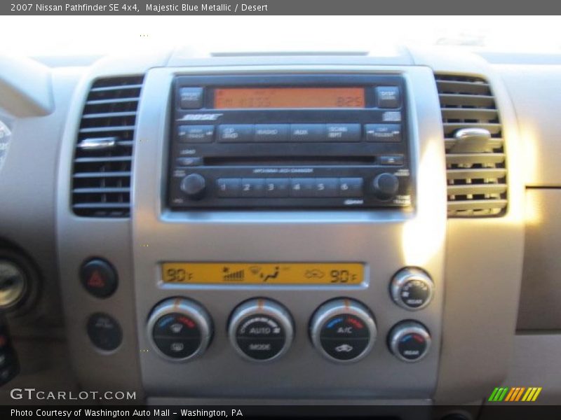Majestic Blue Metallic / Desert 2007 Nissan Pathfinder SE 4x4