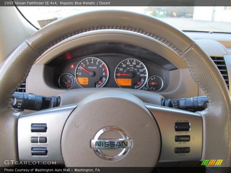 Majestic Blue Metallic / Desert 2007 Nissan Pathfinder SE 4x4