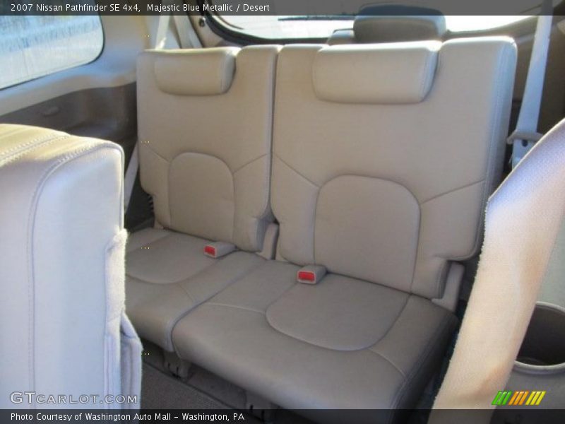 Majestic Blue Metallic / Desert 2007 Nissan Pathfinder SE 4x4