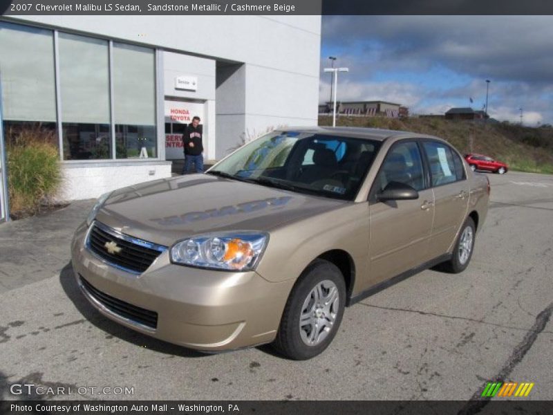 Sandstone Metallic / Cashmere Beige 2007 Chevrolet Malibu LS Sedan