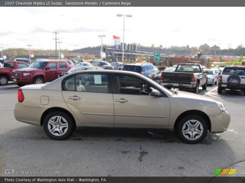 Sandstone Metallic / Cashmere Beige 2007 Chevrolet Malibu LS Sedan