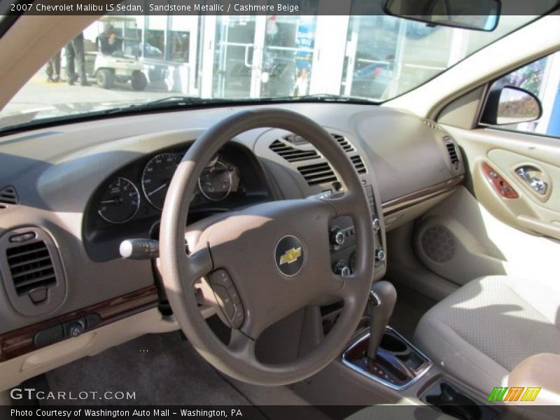 Sandstone Metallic / Cashmere Beige 2007 Chevrolet Malibu LS Sedan