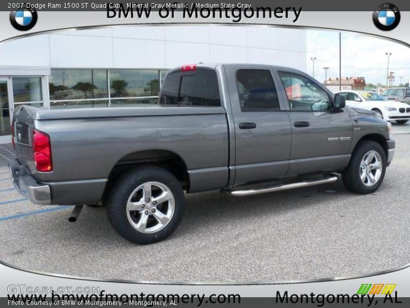 Mineral Gray Metallic / Medium Slate Gray 2007 Dodge Ram 1500 ST Quad Cab
