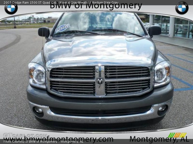 Mineral Gray Metallic / Medium Slate Gray 2007 Dodge Ram 1500 ST Quad Cab