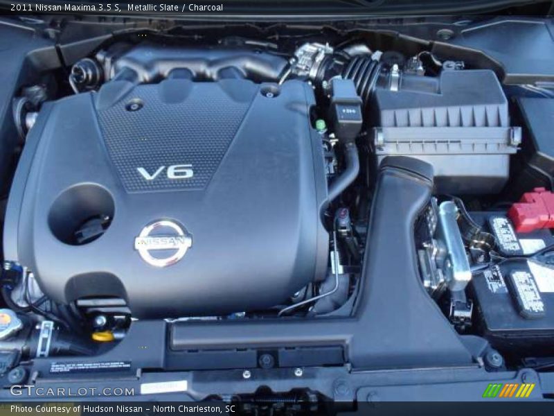 Metallic Slate / Charcoal 2011 Nissan Maxima 3.5 S