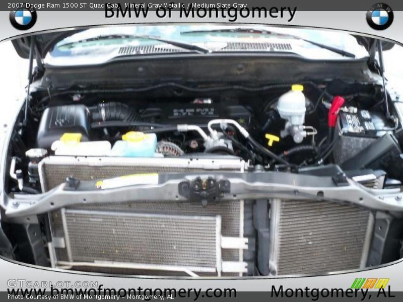 Mineral Gray Metallic / Medium Slate Gray 2007 Dodge Ram 1500 ST Quad Cab