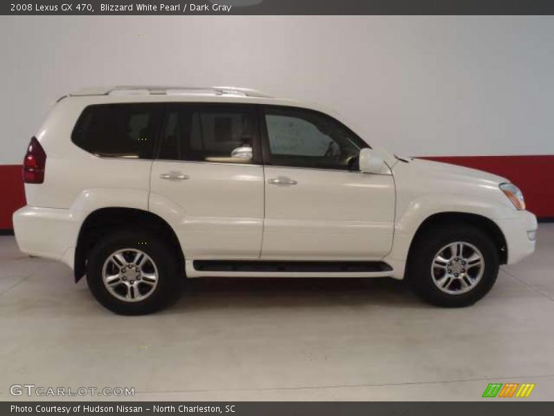 Blizzard White Pearl / Dark Gray 2008 Lexus GX 470