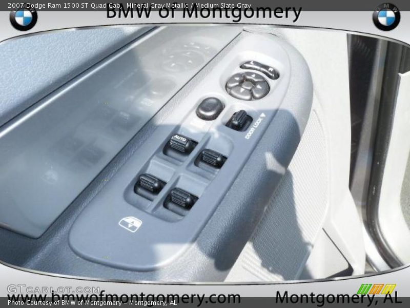 Mineral Gray Metallic / Medium Slate Gray 2007 Dodge Ram 1500 ST Quad Cab