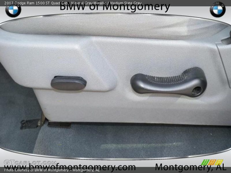 Mineral Gray Metallic / Medium Slate Gray 2007 Dodge Ram 1500 ST Quad Cab