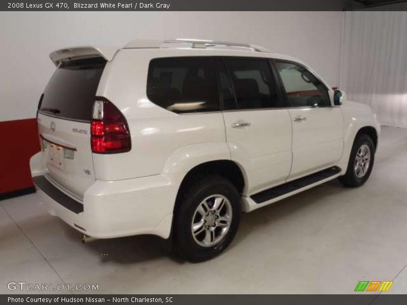 Blizzard White Pearl / Dark Gray 2008 Lexus GX 470