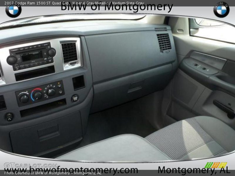 Mineral Gray Metallic / Medium Slate Gray 2007 Dodge Ram 1500 ST Quad Cab
