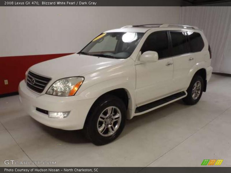 Blizzard White Pearl / Dark Gray 2008 Lexus GX 470