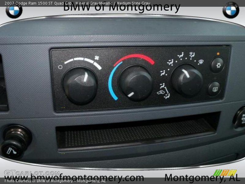 Mineral Gray Metallic / Medium Slate Gray 2007 Dodge Ram 1500 ST Quad Cab