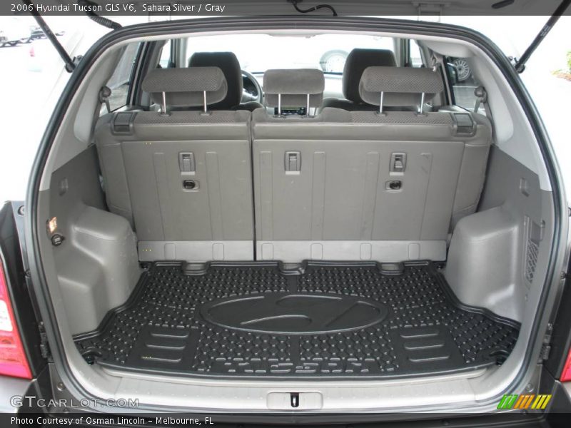 Sahara Silver / Gray 2006 Hyundai Tucson GLS V6