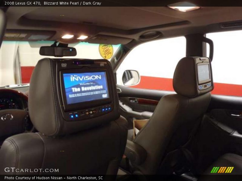 Blizzard White Pearl / Dark Gray 2008 Lexus GX 470