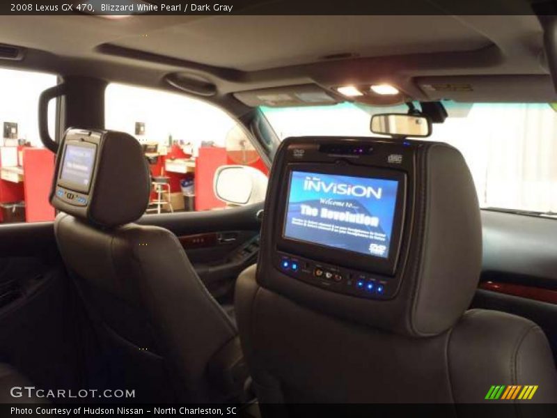 Blizzard White Pearl / Dark Gray 2008 Lexus GX 470
