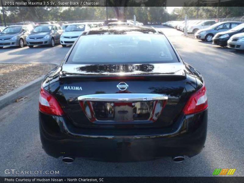 Super Black / Charcoal 2011 Nissan Maxima 3.5 SV