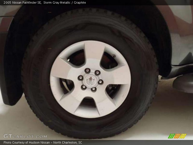 Storm Gray Metallic / Graphite 2005 Nissan Pathfinder SE