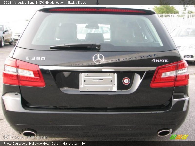 Black / Black 2011 Mercedes-Benz E 350 4Matic Wagon