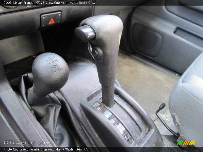  2003 Frontier XE V6 Crew Cab 4x4 4 Speed Automatic Shifter