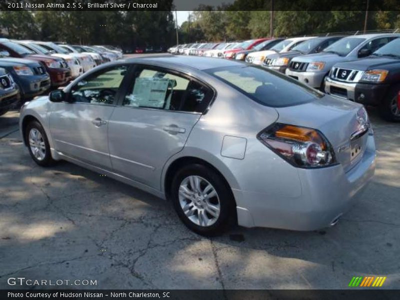 Brilliant Silver / Charcoal 2011 Nissan Altima 2.5 S