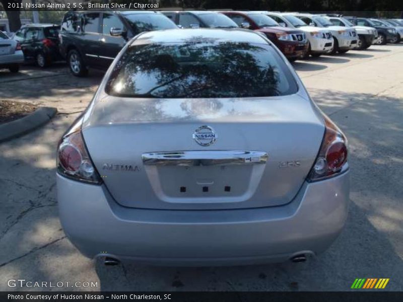 Brilliant Silver / Charcoal 2011 Nissan Altima 2.5 S