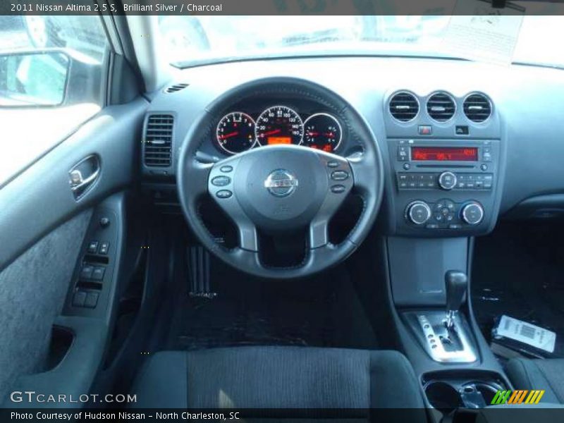 Brilliant Silver / Charcoal 2011 Nissan Altima 2.5 S