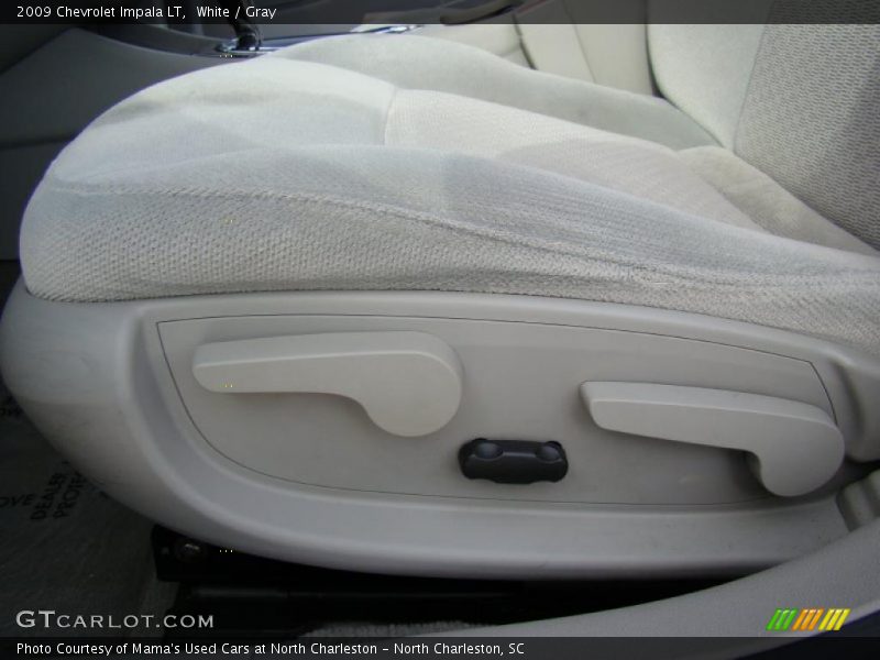 White / Gray 2009 Chevrolet Impala LT