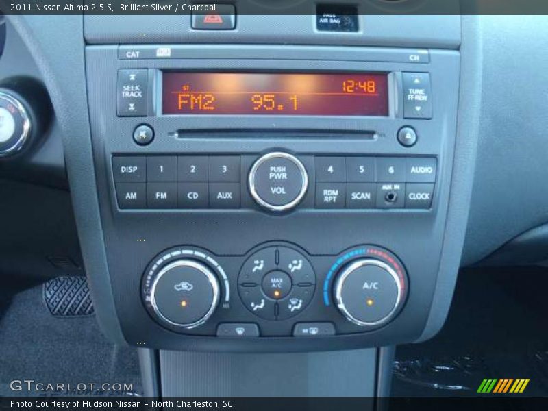 Brilliant Silver / Charcoal 2011 Nissan Altima 2.5 S