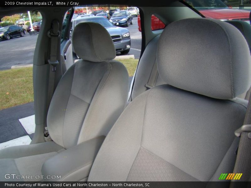 White / Gray 2009 Chevrolet Impala LT