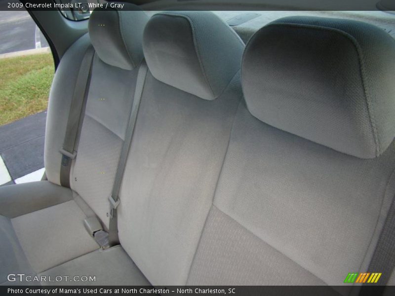 White / Gray 2009 Chevrolet Impala LT